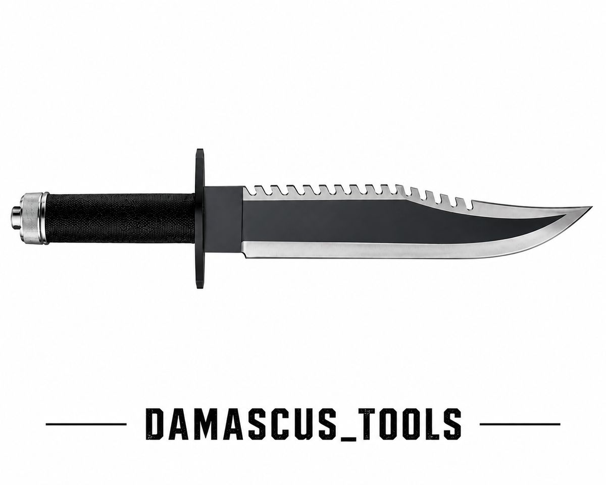 Rambo Tactical Survival Knife – Heavy Duty Outdoor & Camping Knife